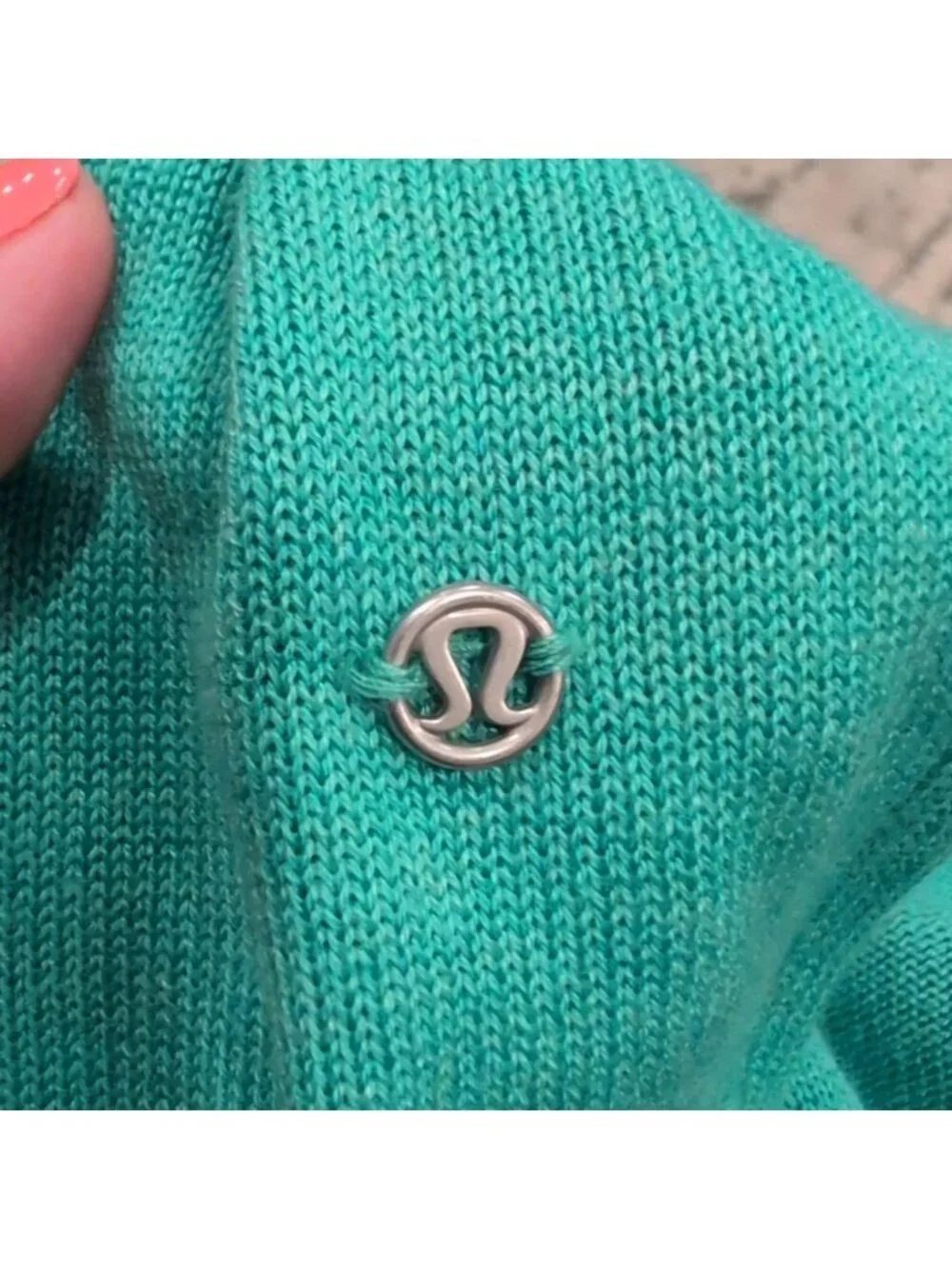 Lululemon Iconic Sweater Wrap Heathered Bali Breeze